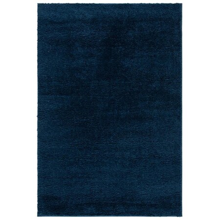 Safavieh 8 x 10 ft. August Shag 500 Contemporary Rectangle Power Loomed Rug - Navy AUG553M-8